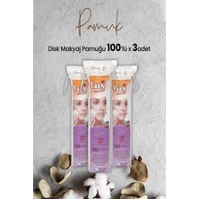 Meks Lux Disk Makyaj Pamuğu 100'LÜ x 3 Adet