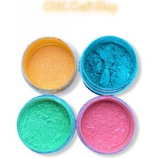 Meks Reçine Mini Sedef Toz Pigment Boya Seti, Pigment Boya