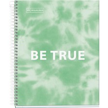 Meks Mr Defter-Nb A5 120 Kareli 90GR Emotion Spiralli Yeşil