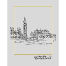 Mey İthalat Sketchbook: River Scene, Large 8.5" x 11", 110 Pages, Perfect For Everyone, Crayons, Pencils, Drawing And Sketching