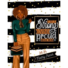 Meks Independently Published Black Girl Planner 2024-2025: Monthly Two Year- January 2024 Through Decemb