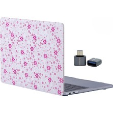 Meks Mcstorey Macbook Pro 13 Baskılı Kılıf A1706 A1708 A1989 A2159 A2251 A2289 A2338 M1 M2 Uyumlu Sert K