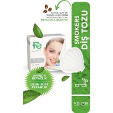 Meks Fe Fe Nane Aromalı Beyazlatıcı Diş Tozu 50GR 1 Paket (1 x 1 Adet)