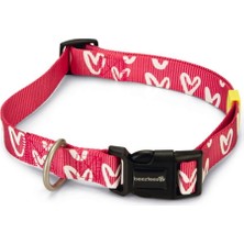 Meks Beeztees Köpek Tasması, Pembe, 48-70CM, 25MM