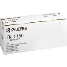 Meks Kyocera TK-1150 Orijinal Toner Kartuşu Siyah 1T02RV0NL0. Ecosys M2135DN, Ecosys M2635DN, Ecosys M27