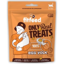 Meks Fitfeed Freeze-Dried Çiğ Yumurta Sarısı Kedi Ödül Maması 60G