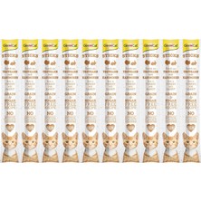 Meks Gimcat Sticks Hindi Etli Tavşan Etli Ödül Çubukları 50 gr - 10LU