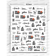 Meks Tırnak Sticker