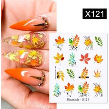 Meks Tırnakmania Su Transferli Nail Art Sticker X121 (53013-21) 3955