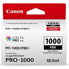 Meks Canon 0546C001 Ink PFI-1000 Pbk Eur/ocn Orijinal Tintenpatronen Pack Of 1