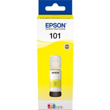 Meks Epson 101 Ecotank Y (T03V4) Orijinal Mürekkep Kartuş, 70 Ml, Sarı
