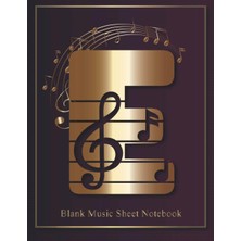 Meks Independently Published E: Initial Musical Letter E Monogram Personalized Music Notebook, Initial N