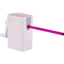 Meks Mas Kalemtıraş, Kollu Masa Tipi, Plastik, Pembe