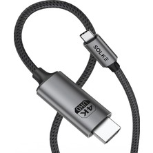 Meks Usb-C To HDMI Kablo, 2 Metre, 4K60Hz, 18GBPS, Type-C To HDMI Görüntü Kablosu, Thunderbolt 5/4/3 Uyu