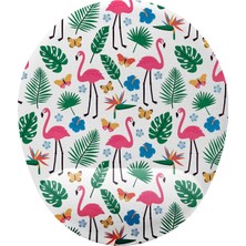 Meks Flamingo Desenli Bilek Destekli Mouse Pad