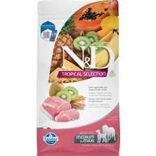 Meks Nd Tropical Selection Domuz Etli Orta ve Büyük Irk Yetişkin Köpek Maması 2kg