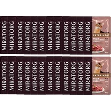 Meks Kısırlaştırılmış Kediler Için Jelly Sığır Etli Kedi Yaş Maması 80 gr x 24 Adet