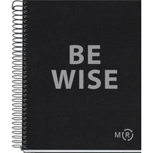 Meks Mr Defter-Nb A5 80 Sayfa 90 gr Eco Antrasit