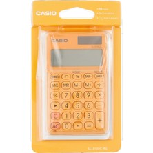 Meks Casio SL-310UC-RG Cep Tipi 10 Hane Turuncu Hesap Makinesi
