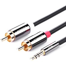Meks Ugreen Rca 3.5mm Aux Ses Kablosu, 1.5 Metre