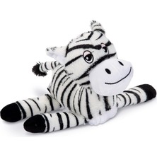 Meks Beeztees Köpek Oyuncağı Zebra, Peluş, Siyah/beyaz, 25X17X10CM