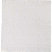 Meks Deeperlove Pink Zigzag Muslin Çok Amaçlı Örtü