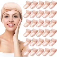 Meks Hoteam 30'lu Paket Spa Kafa Bandı Spa Yüz Bandı Spa Kafa Bandı Yıkama Için Toplu Yüz Makyaj Saç Ban