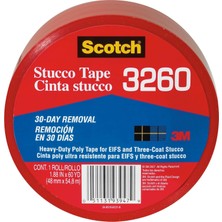 Meks Scotch 3260-A 3m Sıva Bandı, 4,8 cm x 60 Yd, Kırmızı