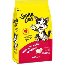 Meks Smile Cat Yetişkin Kedi Kuzulu 400 gr Kuru Mama