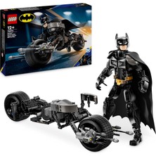 Meks LEGO Dc Batman: Batman Yapım Figürü ve Bat-Pod Motosiklet 76273-12 Yaş ve Üzeri Süper Kahraman Seve