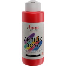 Meks Kırmızı Akrilik Boya 120ML