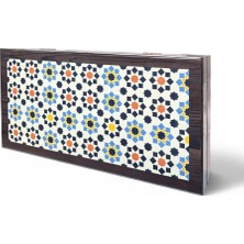 Meks Biggdesign Star Tavla | Çizilmez Zeminli, Mıknatıslı Mdf Kasa, 2 Kat Vernik Cilalı