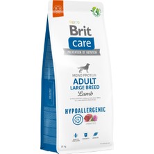 Meks Brit Care Adult Large Breed, Yetişkin Köpekler Için, Tek Proteinli, Hipoalerjenik, Kuzu Etli Kuru M