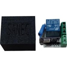 Meks Sanec 1 Kanal 433 Mhz Kablosuz Rf Alıcılı Röle Kartı Kutulu
