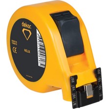 Meks BADEM10 Dekor 819 Helix Mıknatıslı Şerit Metre Uzunluk Ölçme 8 M x 25 mm