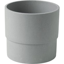 Meks Ikea Nypon Bitki Saksısı, 12 Cm, Açık Hava Gri