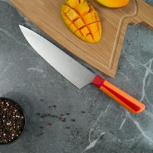 Meks Aryıldız Plurex Big Şef Bıçağı 21 cm Kırmızı