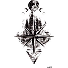 Meks Bearpear Signal Geçici Dövme Unisex Tattoo