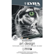Meks Lyra Rembrandt Art Design Çizim Kalemi, 12'li Metal Kutu, Karışık Dereceler