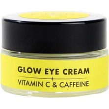 Meks Polente Natural - Glow Eye Cream - Vitamin C & Kafein Içeren Canlandırıcı Göz Kremi (20 Ml)