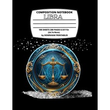 Meks Composition Notebook Libra