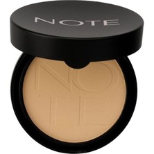 Meks Note Cosmetics Luminous Silk Compact Powder 06 Dark Honey Mat Bitişli Toz Yüz Pudrası