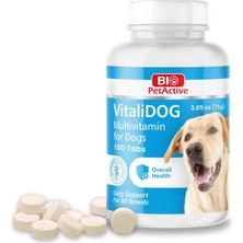 Meks Bio Petactive Vitalidog Köpekler Için Multivitamin, 150 Tablet