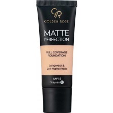 Meks Golden Rose Matte Perfection Foundation - Cool 01 - Yoğun Kapatıcı Mat Fondöten