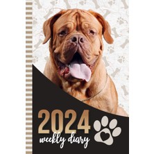 Meks 2024 Weekly Diary: Hardcover / 6x9 Dated Personal Organizer/daily Scheduler With Checklist - To Do