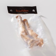 Meks Brave Paws Kurutulmuş Kuzu AYAK%100 Doğal Köpek Ödül Maması 2 Adet