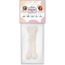 Meks Beyaz Pres Kemik 27 cm Tekli