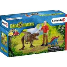 Meks Schleich Tyrannosaurus Saldırısı Oyuncak Figürü