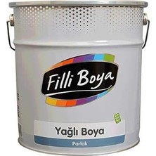 Meks Filli Boya Yağlı Parlak Siyah 15 Lt
