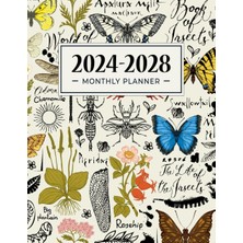 Meks 2024-2028 Monthly Planner: 5 Years From January 2024 Through December 2028 With Holidays And Inspir